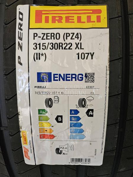 Pirelli 315/30 R22 Letnja