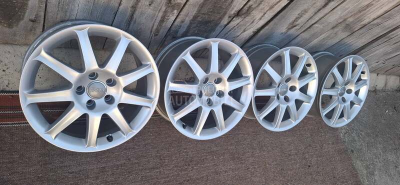 Aluminijumske felne audi vw 17" 5 x 112