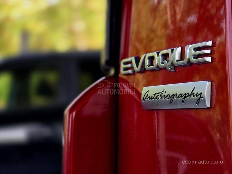 Land Rover Range Rover Evoque 2.0 AUTOBIOGRAPHY