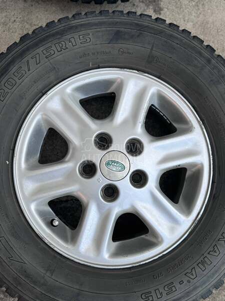 Aluminijumske felne Land Rover 15" 5 x 114.3