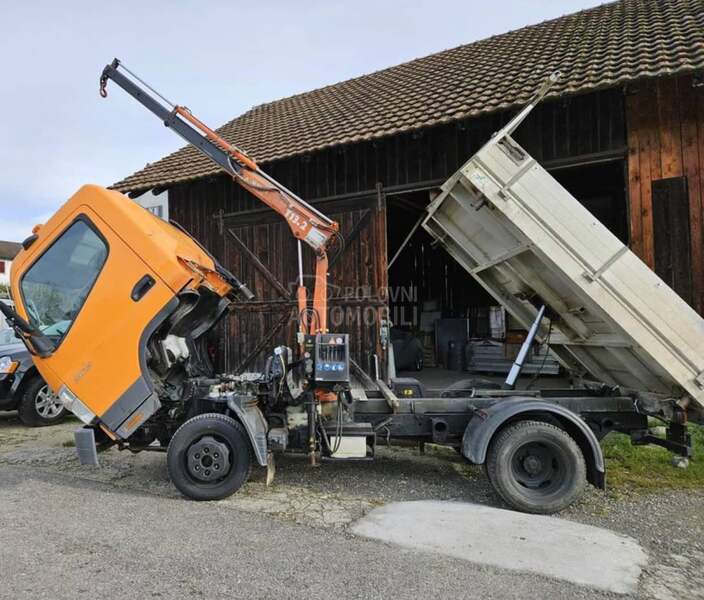 Mitsubishi Canter kran i kiper