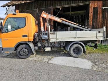 Mitsubishi Canter kran i kiper