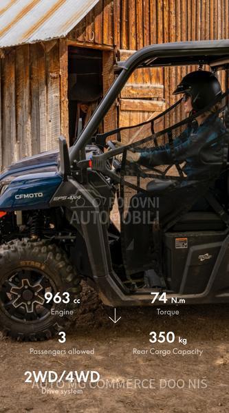 CFMOTO UFORCE 1000 DOSTUPAN