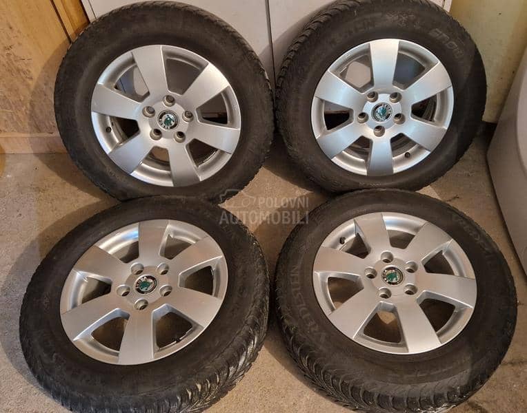 Aluminijumske felne Škoda 15" 5 x 112