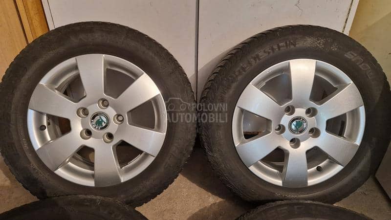 Aluminijumske felne Škoda 15" 5 x 112