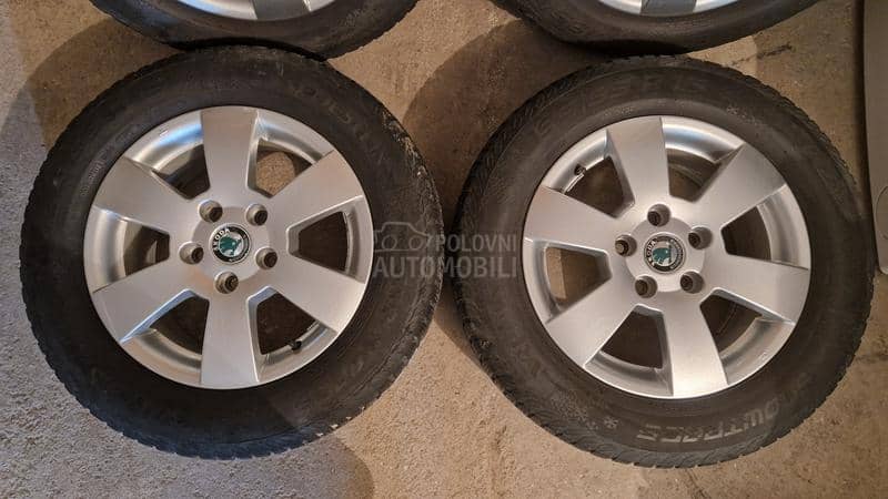 Aluminijumske felne Škoda 15" 5 x 112