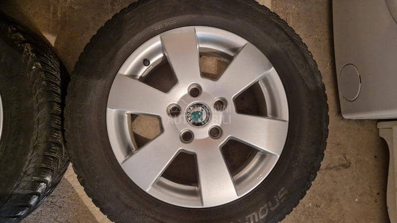 Aluminijumske felne Škoda 15" 5 x 112