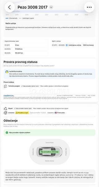 Peugeot 3008 1.6 HDI NOV NOV