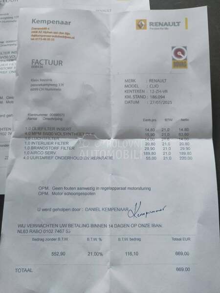 Renault Clio 1.2  TOOP