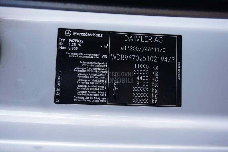 Mercedes Benz ATEGO 1221