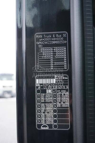 MAN TGX 26.580 6x2
