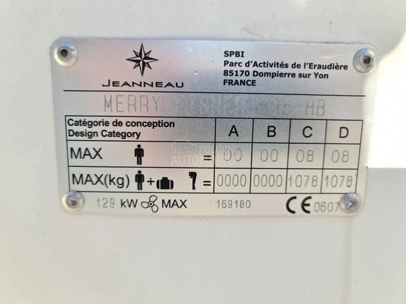 Jeanneau Merry Fisher 695 HB