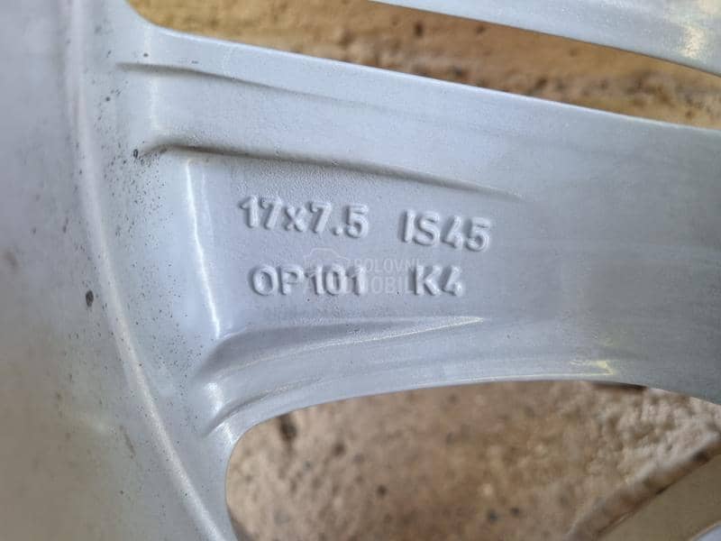 Aluminijumske felne opel 17" 5 x 115