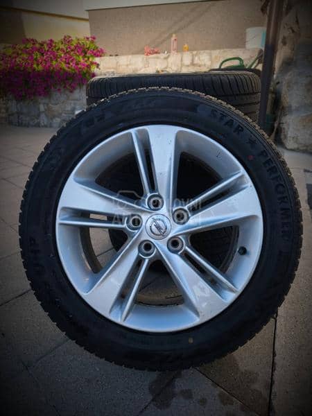 Aluminijumske felne opel 17" 5 x 115