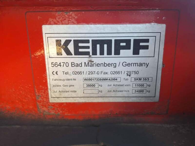 Kempf za gvozdje 50m3