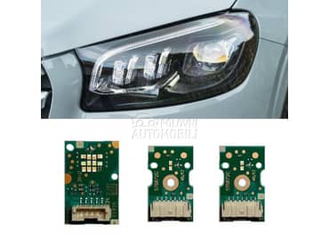 LED DRL PCB BOARD 20.214 za Mercedes Benz GLS 63 AMG, GLS 350 D, GLS 400 ...