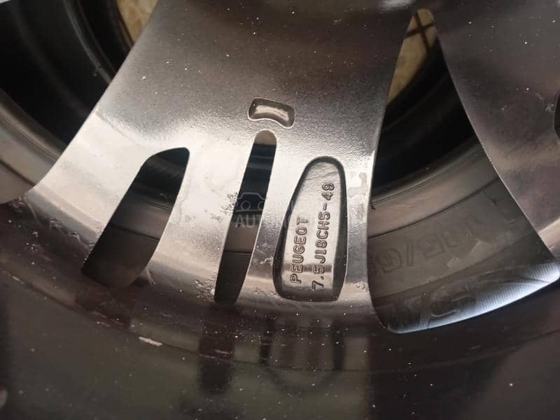 Aluminijumske felne peugeot 18" 5 x 108