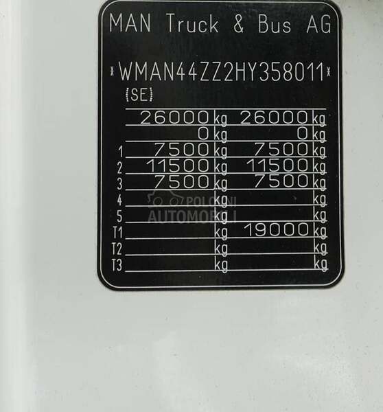 MAN TGM 26.340 PK 19001 RC