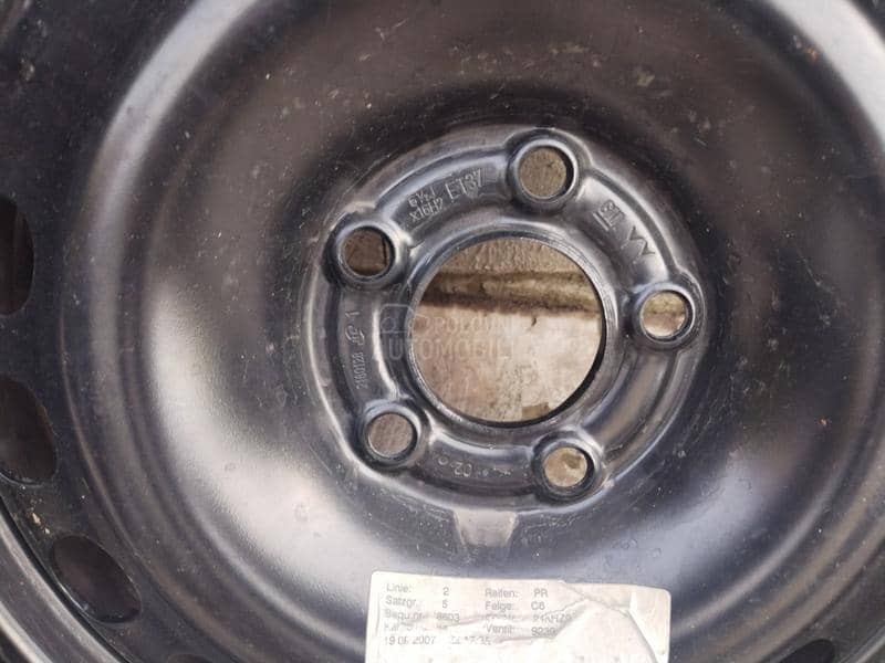 Čelične felne Opel 16" 5 x 110