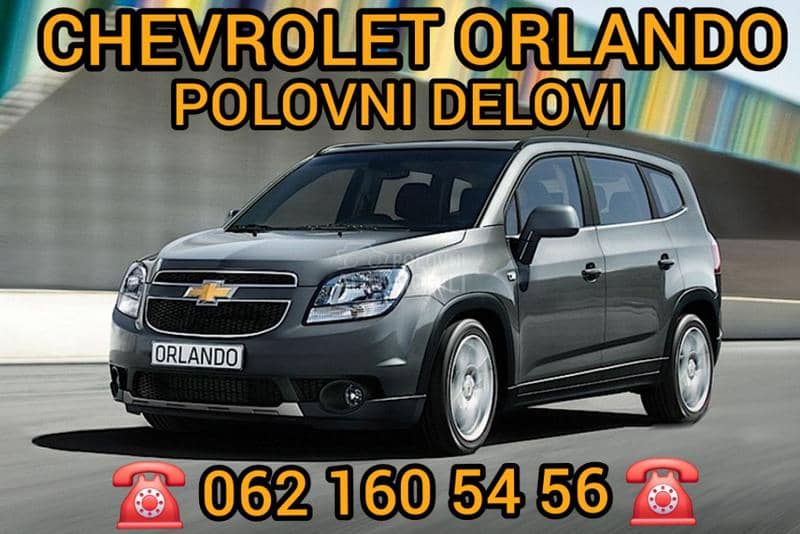 Chevrolet Orlando 2011. god. -  kompletan auto u delovima