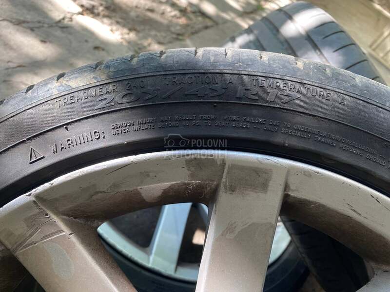 Aluminijumske felne  17" 4 x 108