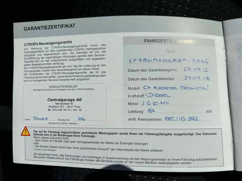 Citroen C4 Aircross 1.6HDI 4X4 iz CH