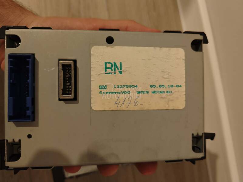 Radio CD70 Navi i CID ekran
