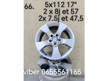 Aluminijumske felne  17" 5 x 112