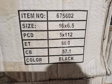 Čelične felne  16" 5 x 112
