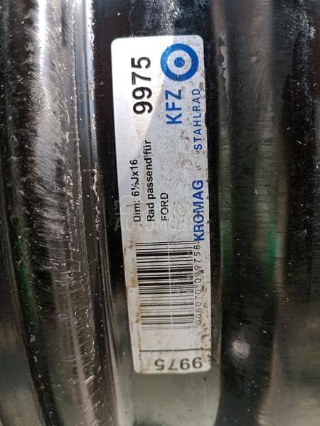 Čelične felne fordnemacka 16" 5 x 108