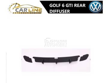 GTI zadnji difuzor za Volkswagen Golf 6