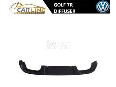 7R zadnji difuzor za Volkswagen Golf 7