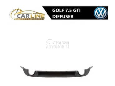 7.5 GTI zadnji difuzor za Volkswagen Golf 7