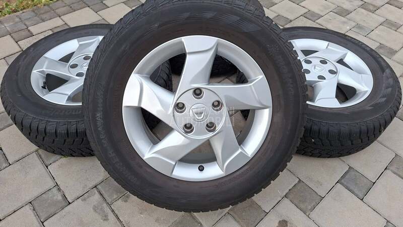 Aluminijumske felne Duster 16" 5 x 114.3