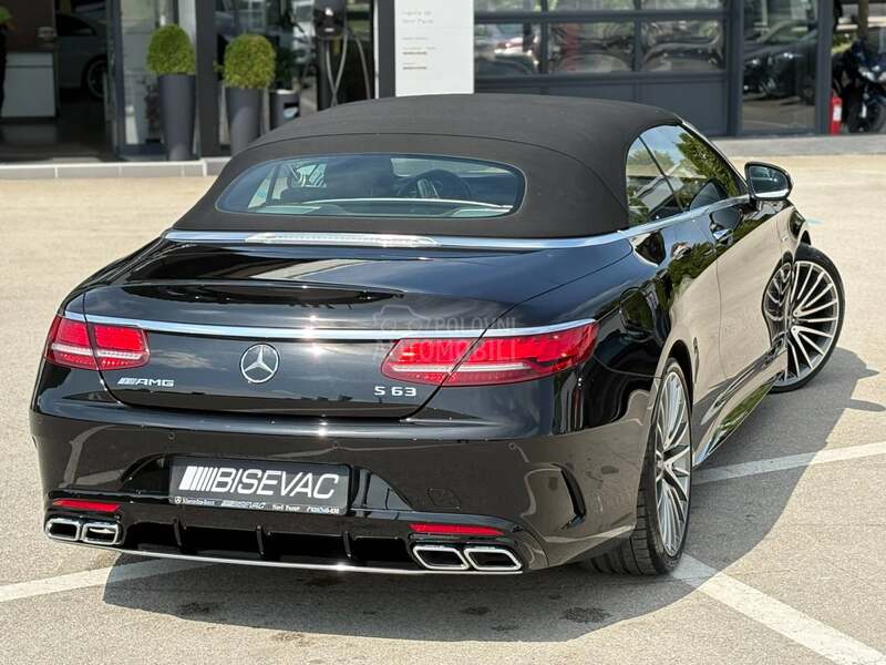 Mercedes Benz S 63 AMG 4M Cabriolet