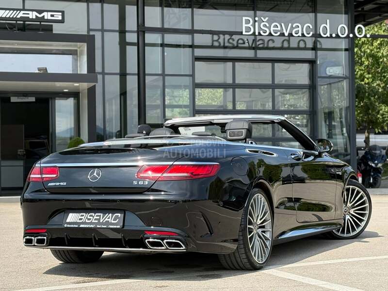 Mercedes Benz S 63 AMG 4M Cabriolet