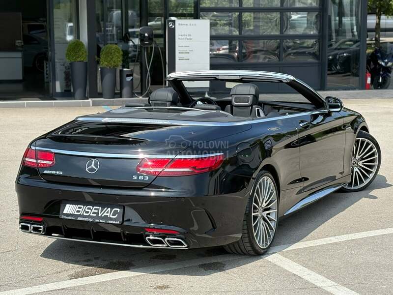 Mercedes Benz S 63 AMG 4M Cabriolet