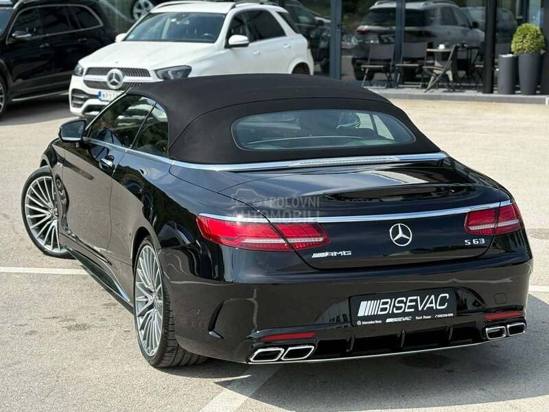 Mercedes Benz S 63 AMG 4M Cabriolet