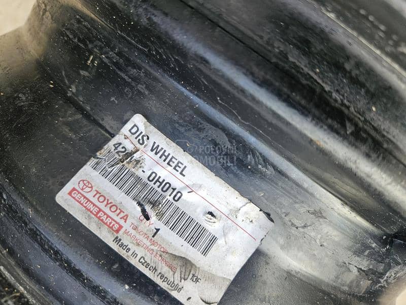 Čelične felne  14" 4 x 100