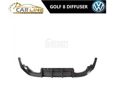 Zadnji difuzor za Volkswagen Golf 8
