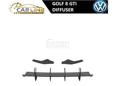 GTI zadnji difuzor za Volkswagen Golf 8
