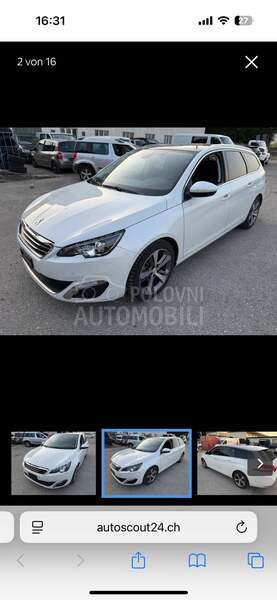 Peugeot 308 2015. god. -  kompletan auto u delovima