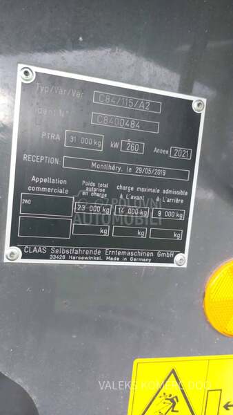 Claas Leksion 6600