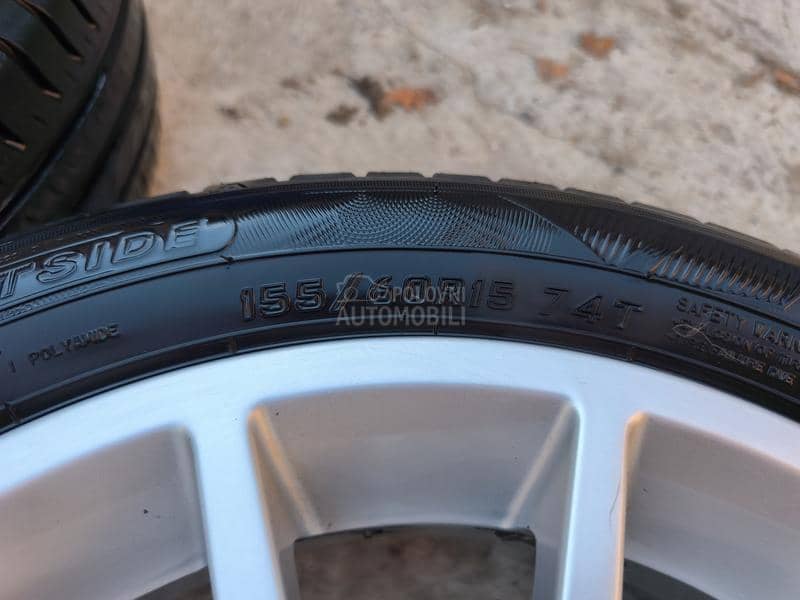 Aluminijumske felne Smart 15" 3 x 112