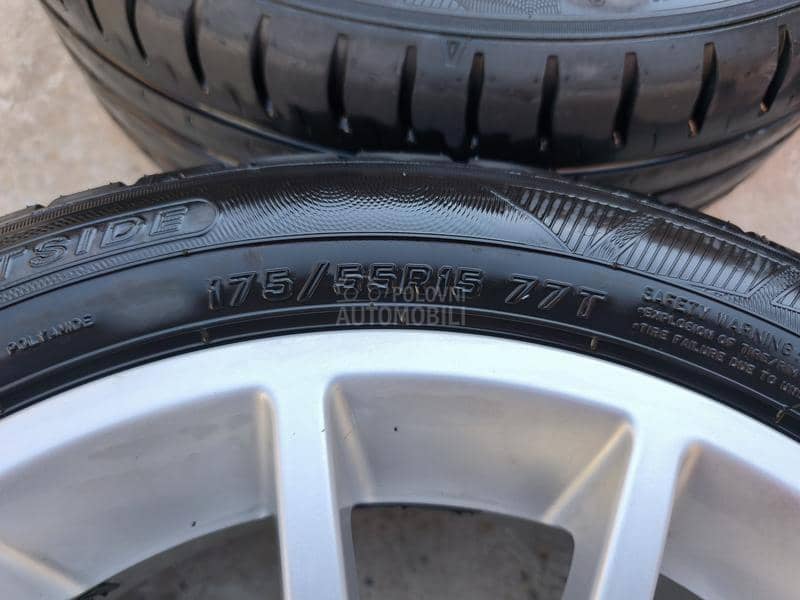 Aluminijumske felne Smart 15" 3 x 112