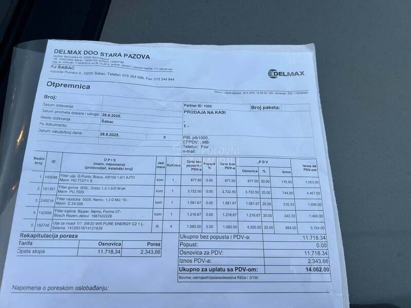 Fiat Doblo 1.3 mjet PROFESSIONAL