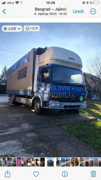 Mercedes Benz atego 815