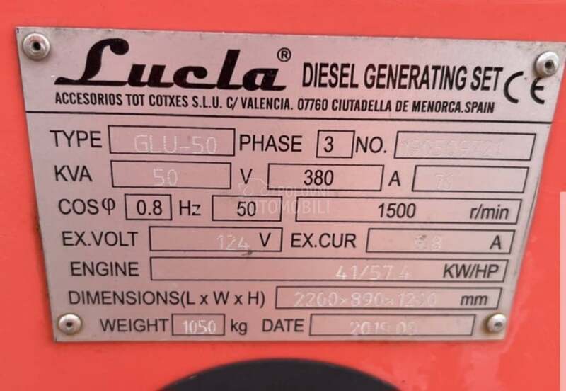 Lucla Agregat GLU 50kW