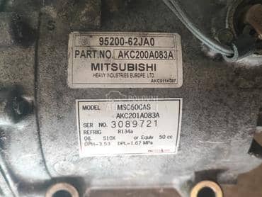 Kompresor klime za Suzuki SX4 od 2005. do 2009. god.