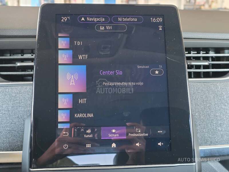 Renault Zoe 50  k w bateri/R kam